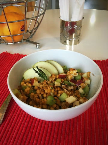 Salade de lentilles