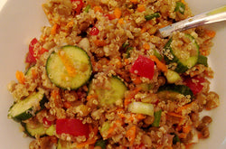 Salade de quinoa aux légumes