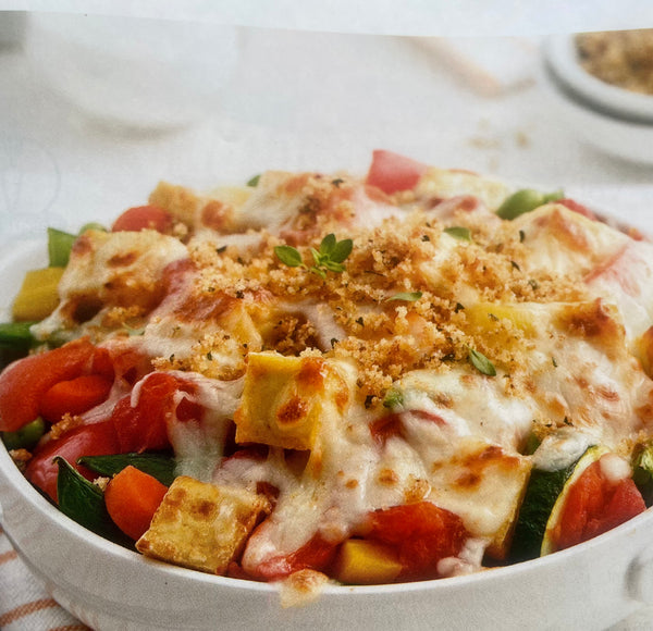 Casserole de légumes et tofu à l'italienne